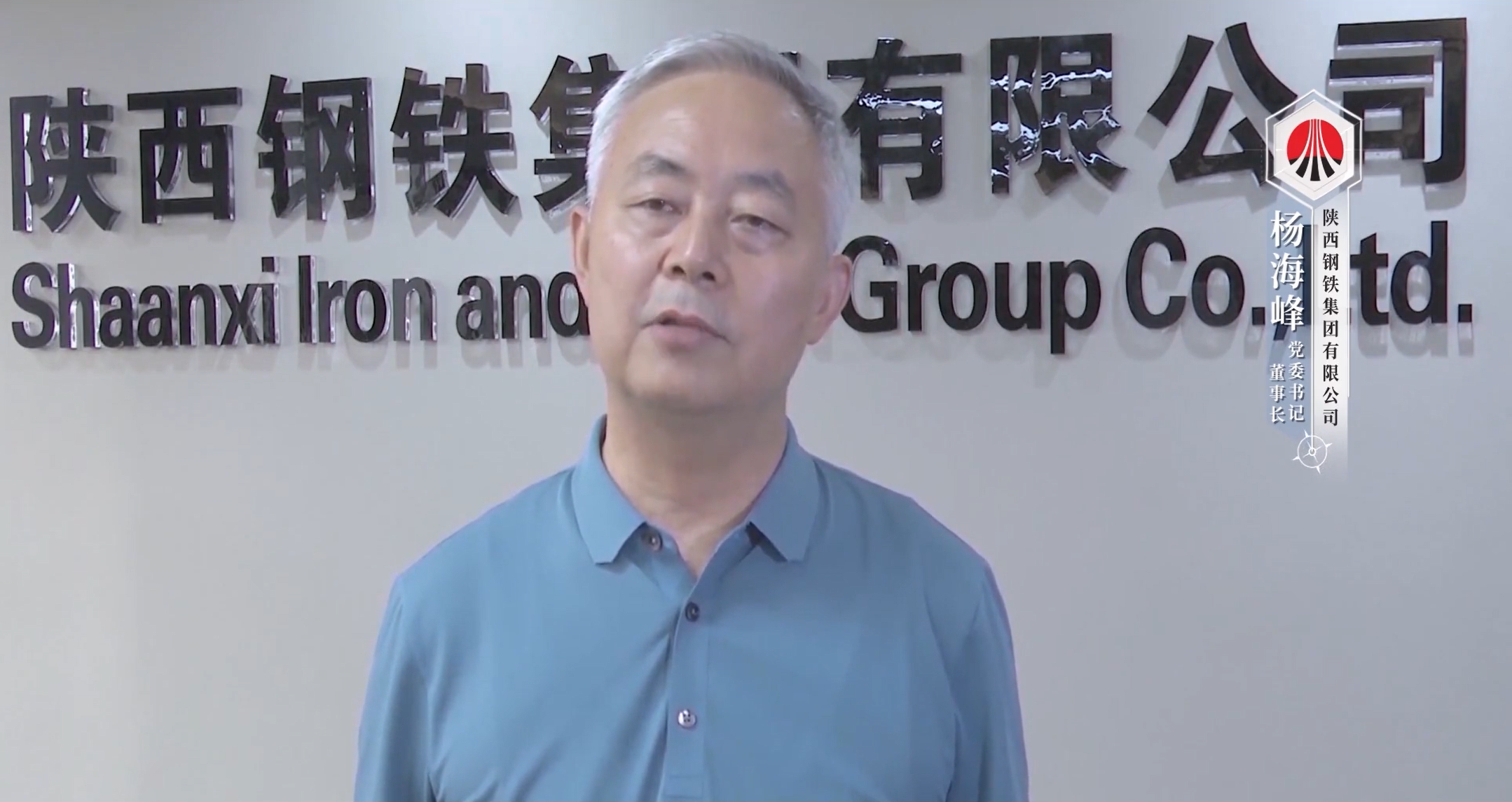 楊海峰 陜西鋼鐵集團(tuán)有限公司黨委書記、董事長兼總經(jīng)理